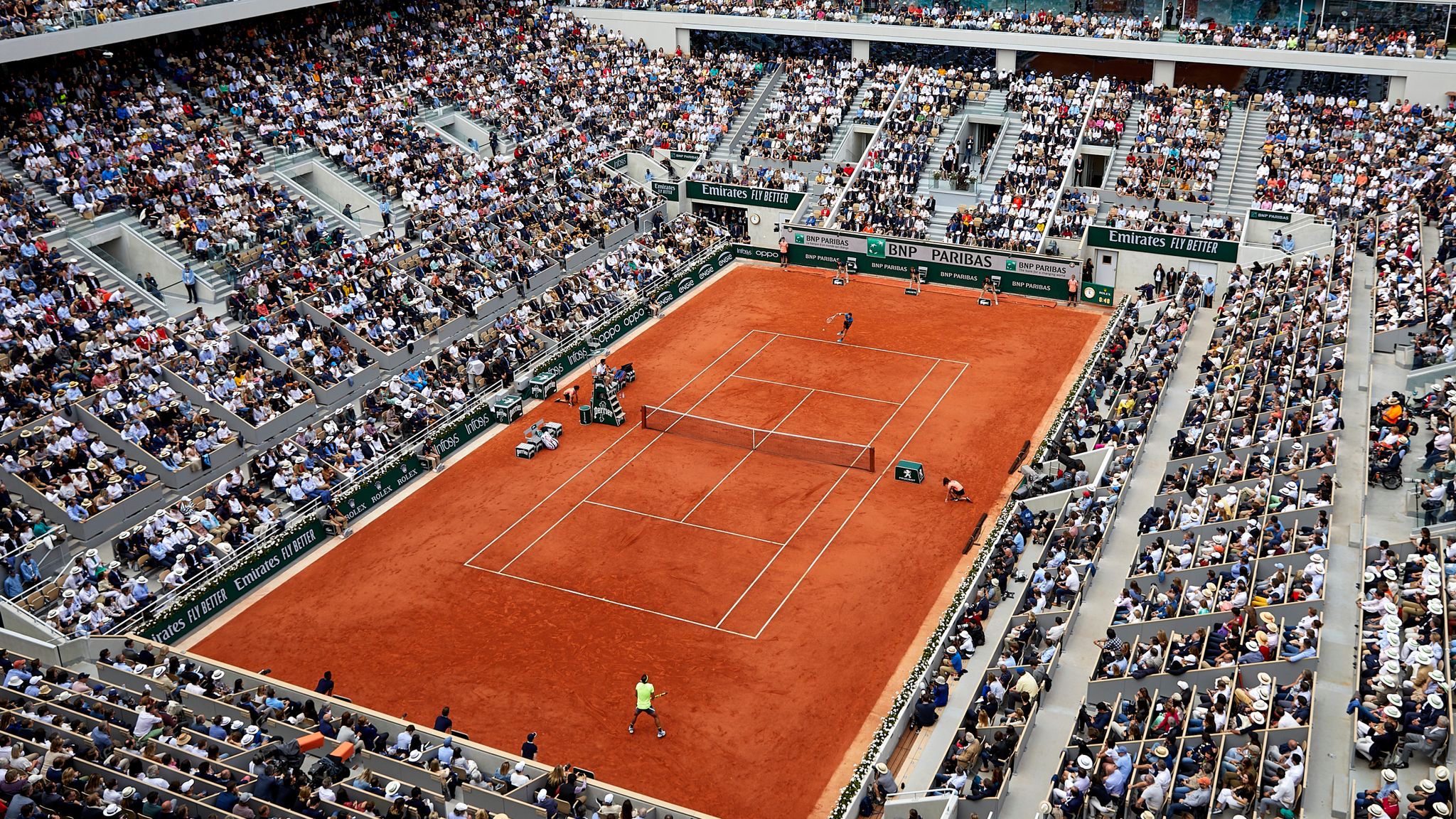 French open 2024. Roland GARROS Stadium. Roland GARROS French open 2001. French open 2020. Spectators.