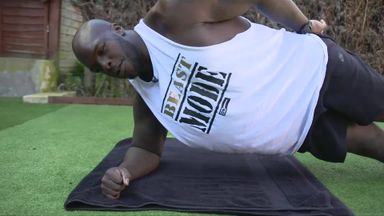 Akinfenwa's Thursday workout