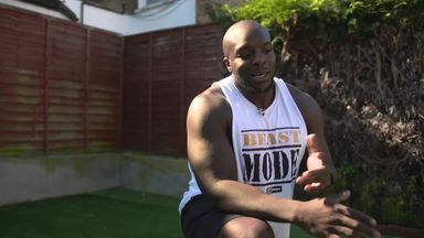 Akinfenwa's Monday workout