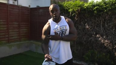 Akinfenwa's Tuesday workout