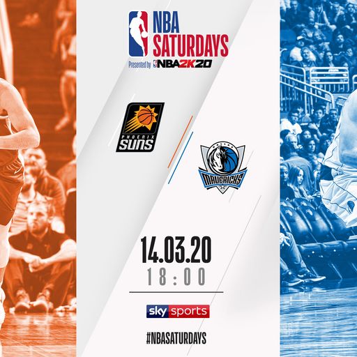 Watch Suns @ Mavericks free on Sky Sports