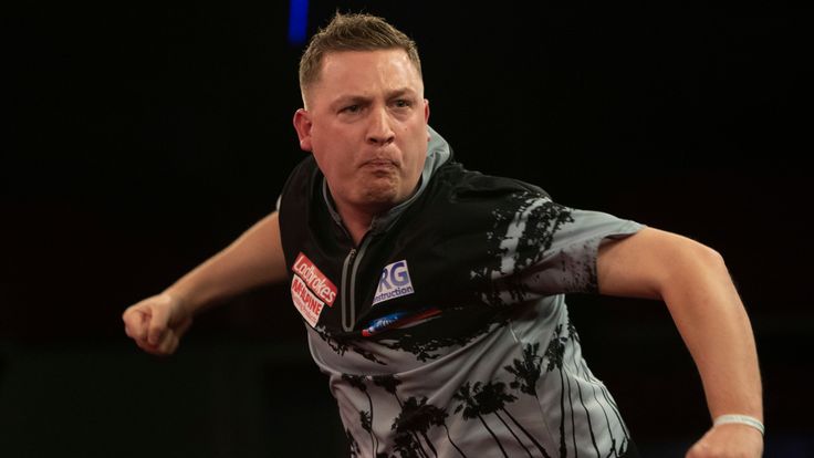 Chris Dobey continued his quest for a maiden major title