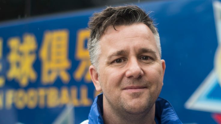 English football coach Gary White is working in China