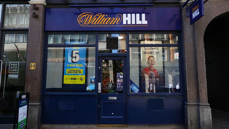 Betting shops have been asked to shut their doors by the Government.