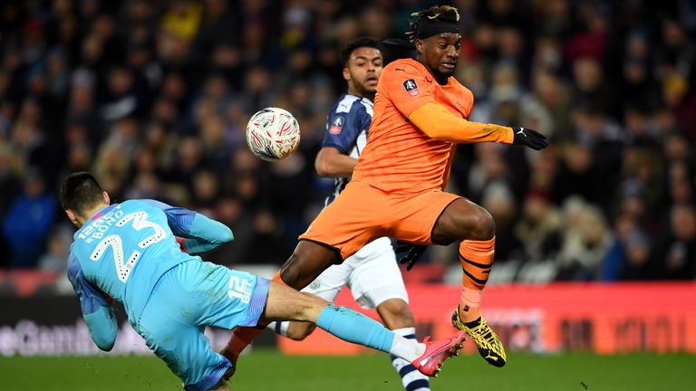 Saint-Maximin was again Newcastle's star against West Brom