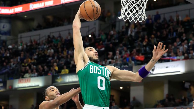 Boston Celtics' visit to the Indiana Pacers