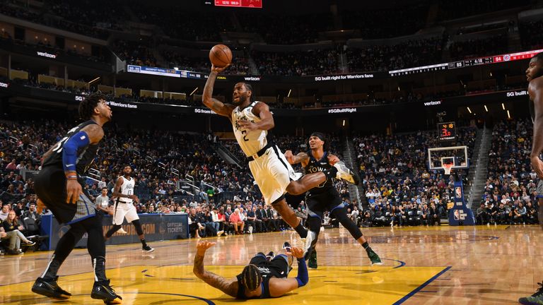 LA Clippers' visit to the Golden State Warriors 