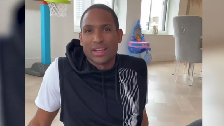 Al Horford encourages everyone who can to work from home during the coronavirus pandemic