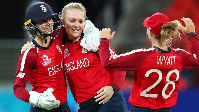 Amy Jones and Sarah Glenn, England Women, ICC Women's T20 World Cup vs West Indies