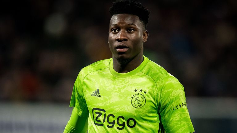 Chelsea are lining up a move for Ajax goalkeeper Andre Onana