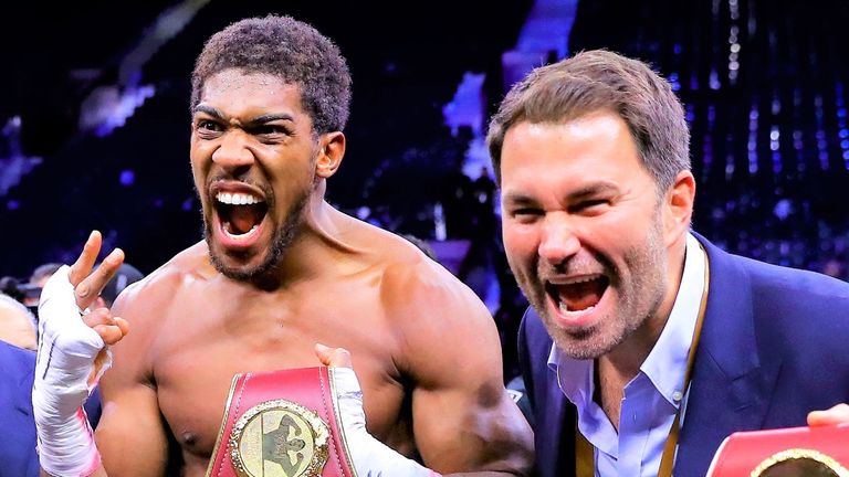 Anthony Joshua, Eddie Hearn