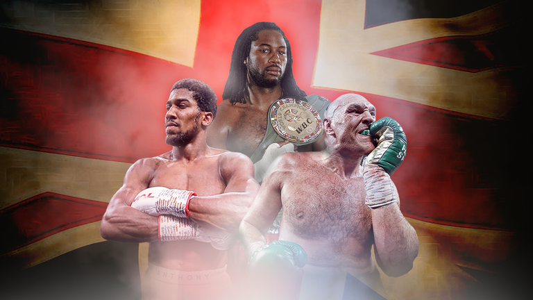 Anthony Joshua, Tyson Fury, Lennox Lewis