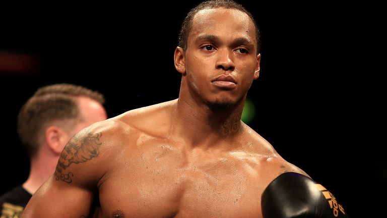 Anthony Yarde at the Copper Box Arena