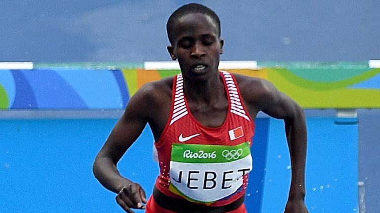 Ruth Jebet won steeplechase gold at the Rio 2016 Olympics