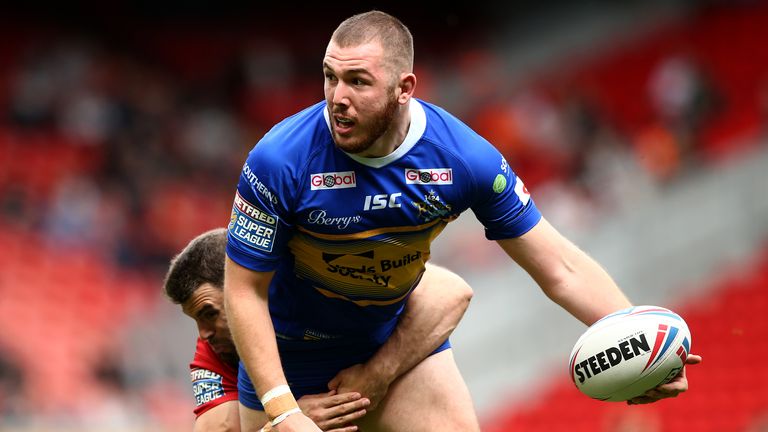 Cameron Smith in action for Leeds Rhinos