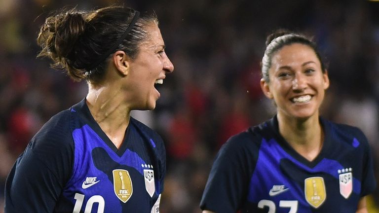 USA Women 2 - 0 England Women - Match Report & Highlights
