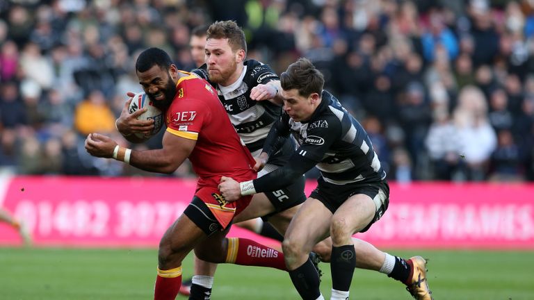 James Maloney inspired Catalans Dragons to a late win over Hull FC
