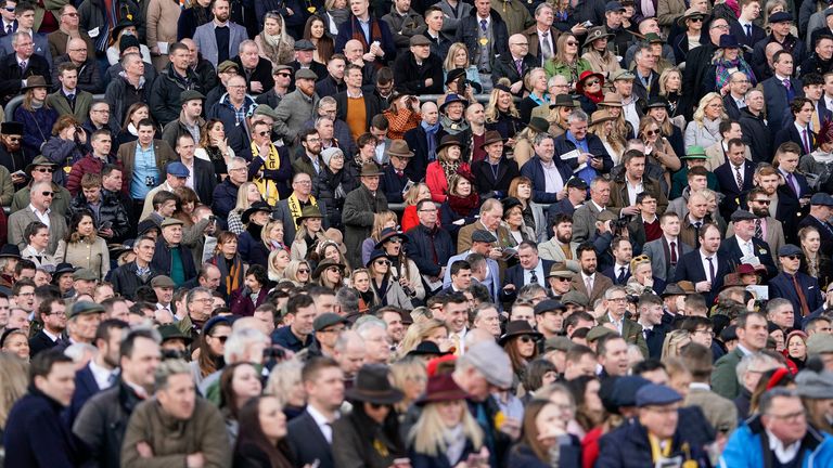 Thousands of people gathered at Cheltenham Festival this week