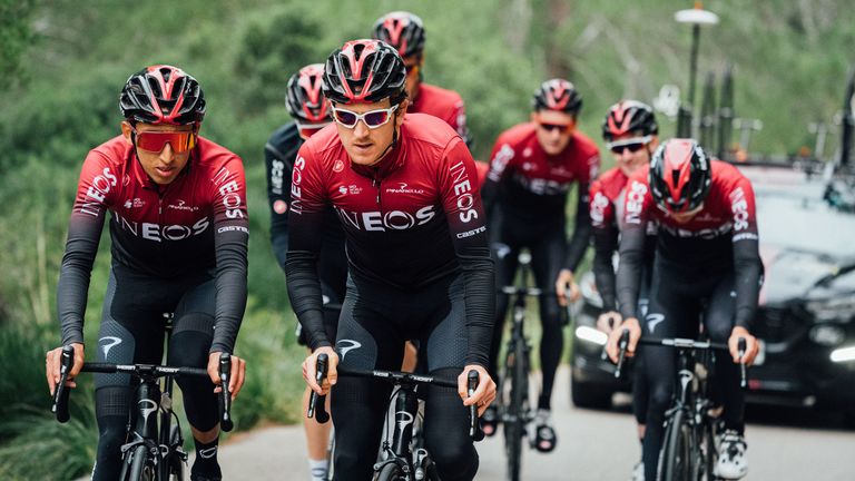 Team INEOS will not return to racing until the Volta a Catalunya 