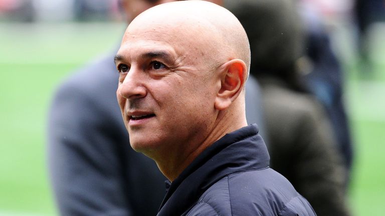 Tottenham chairman Daniel Levy was speaking as the club announced their financial results for 2018-19