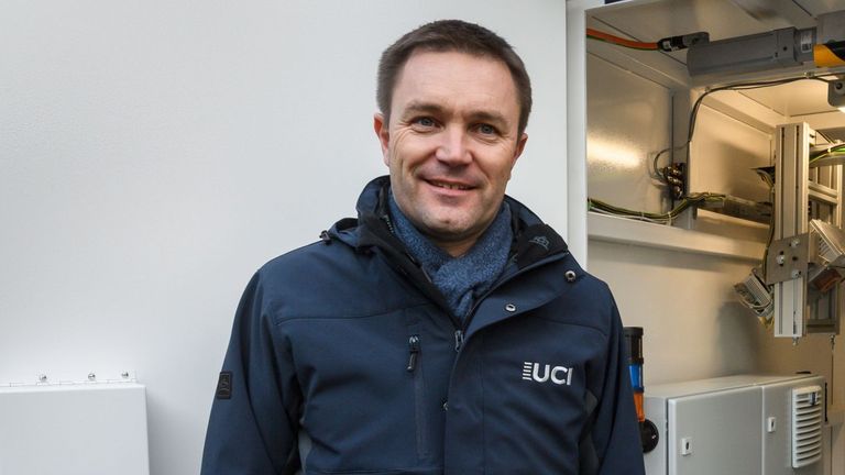 International Cycling Union (UCI) president David Lappartient