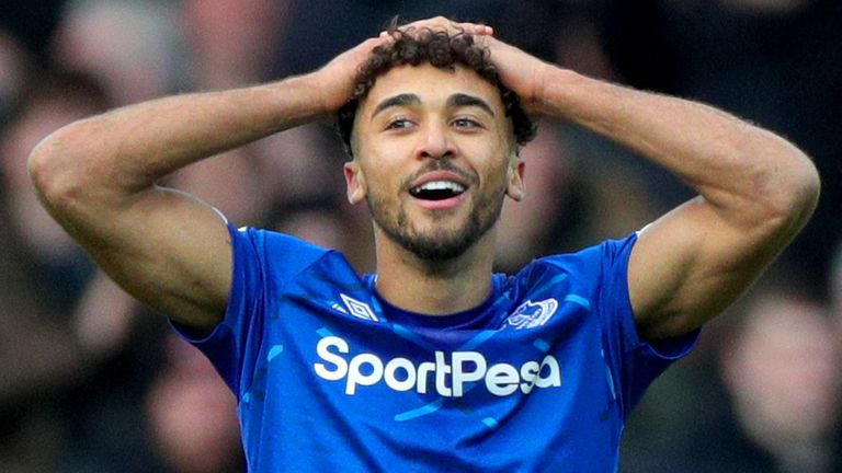 Dominic Calvert-Lewin's late winner was ruled out by VAR