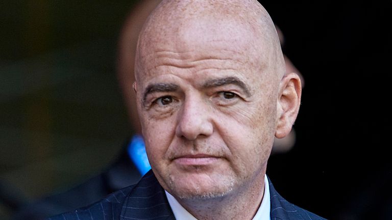 FIFA President Gianni Infantino 