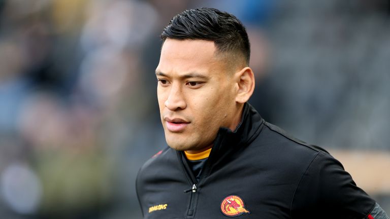 Israel Folau&#39;s move to Catalans Dragons caused much controversy after his previous anti-LGBT+ comments on social media