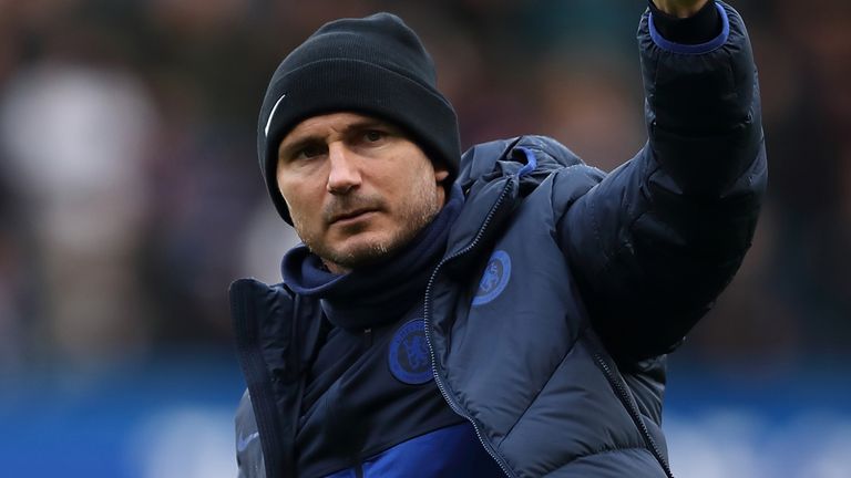 Lampard dice que debe tener un gran elemento de confianza en sus jugadores para mantenerse en forma.