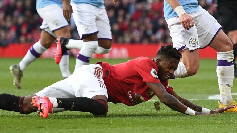 Should Fred have been given a penalty after being tripped by Nicolas Otamendi?