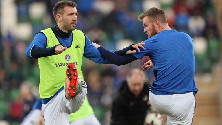 Macauley and Brunt training together in 2018