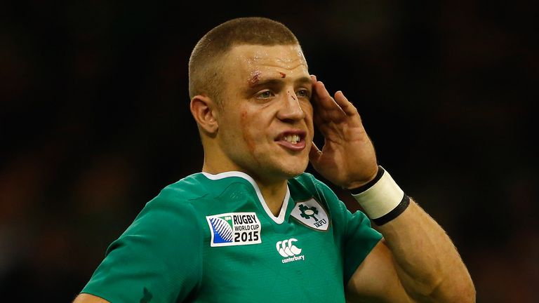 Ian Madigan during the 2015 Rugby World Cup