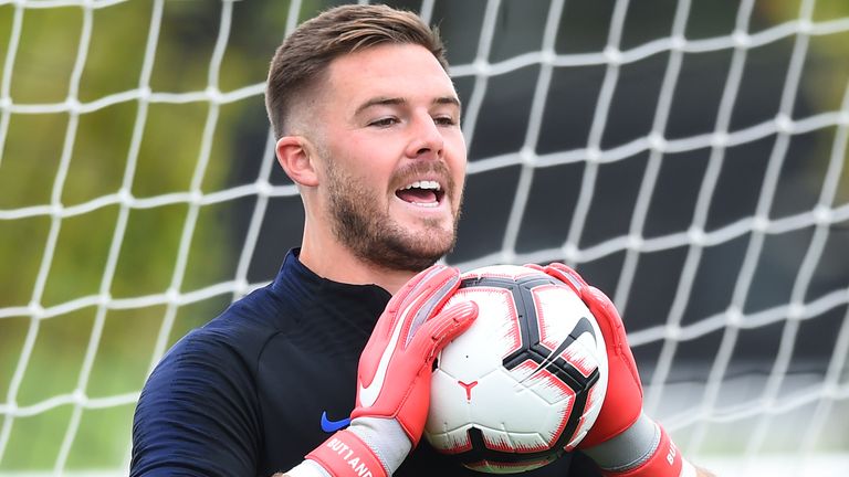 Could England goalkeeper Jack Butland leave Stoke City this summer?