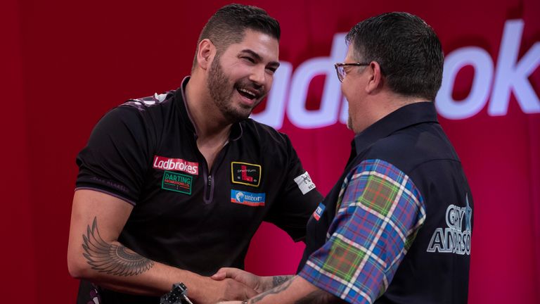 Jelle Klaasen knocked out Gary Anderson on a day that also saw world champion Peter Wright beaten