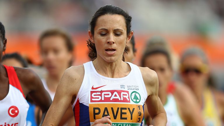 Jo Pavey says that athletes are finding it tough to train during these difficult times