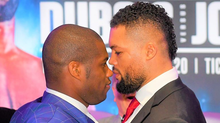 Daniel Dubois and Joe Joyce to settle domestic rivalry this year after  agreeing heavyweight fight behind closed doors | Boxing News | Sky Sports