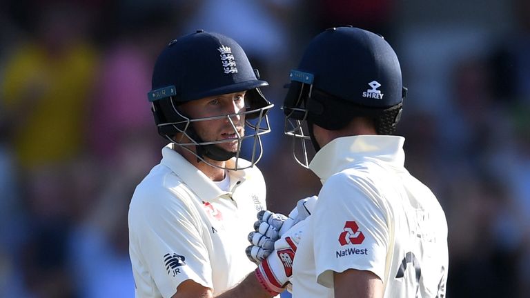 Joe Root and Joe Denly