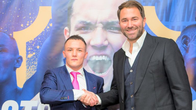 Josh Warrington, Eddie Hearn