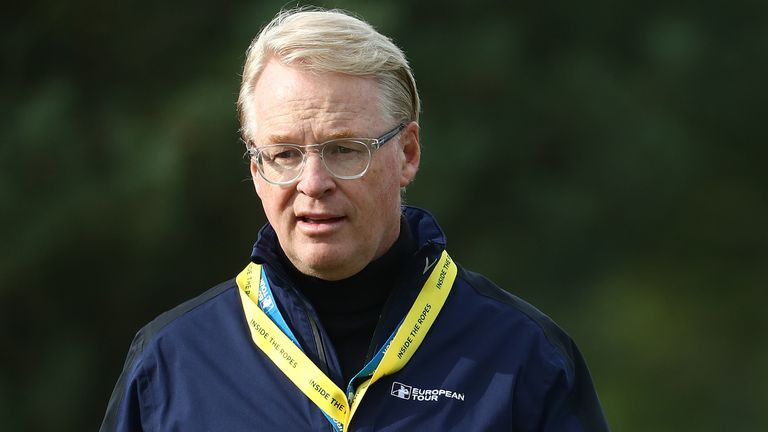 Keith Pelley announced the 'temporary measure' to suspend ticket sales