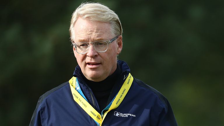 Keith Pelley confirmed the new UK Swing will restart action on the European Tour