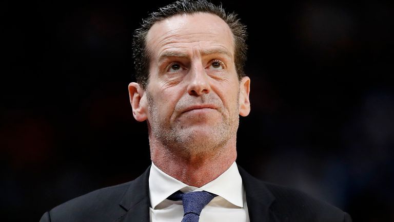 The Brooklyn Nets have sacked head coach Kenny Atkinson