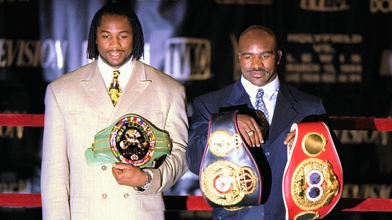 Lennox Lewis, Evander Holyfield