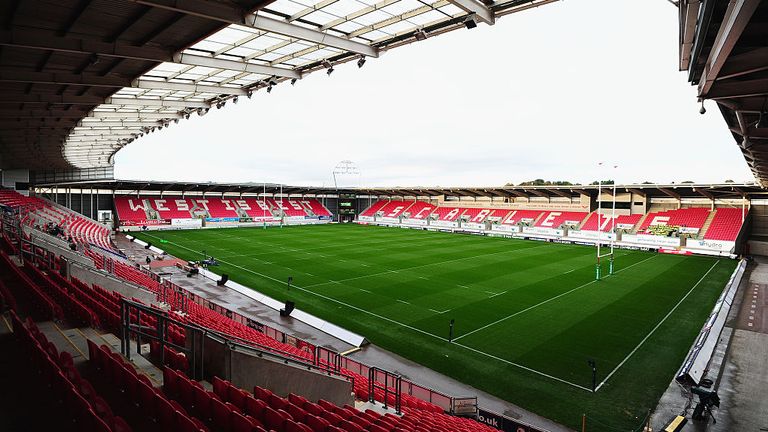 Parc y Scarlets will provide 500 extra NHS beds when work is complete
