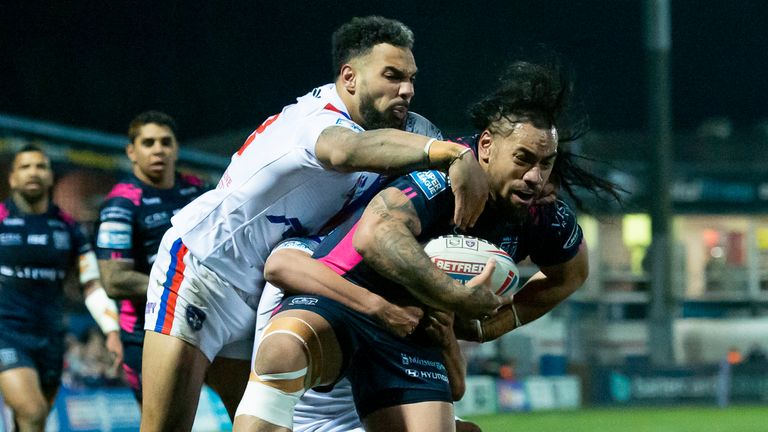 Mahe Fonua opened the scoring for Hull FC