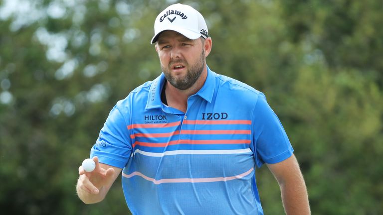 Marc Leishman during the final round of the Arnold Palmer Invitational