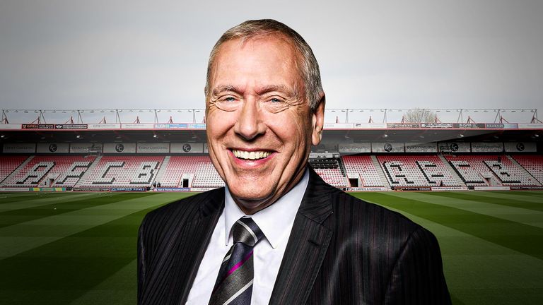 One of Martin Tyler's first ever commentaries was at Bournemouth's stadium