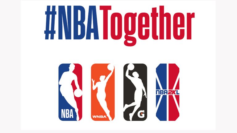 The NBA has launched the NBA Together campaign is response to the global coronavirus pandemic