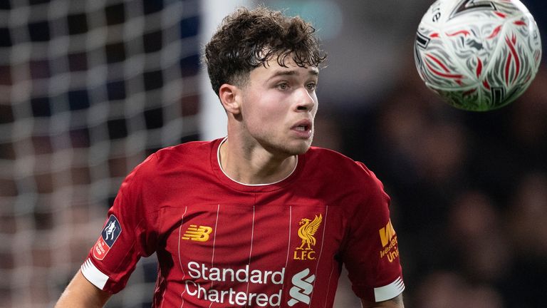 LONDON, ENGLAND - MARCH 03: Neco Williams of Liverpool during the FA Cup Fifth Round match between Chelsea FC and Liverpool FC at Stamford Bridge on March 03, 2020 in London, England. (Photo by Visionhaus)