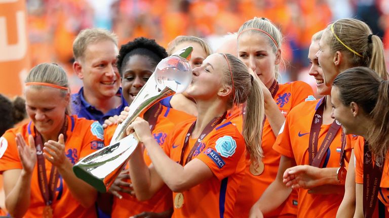 UEFA Women's Euro 2017 between Netherlands v Denmark at FC Twente Stadium on August 6, 2017 in Enschede, Netherlands.