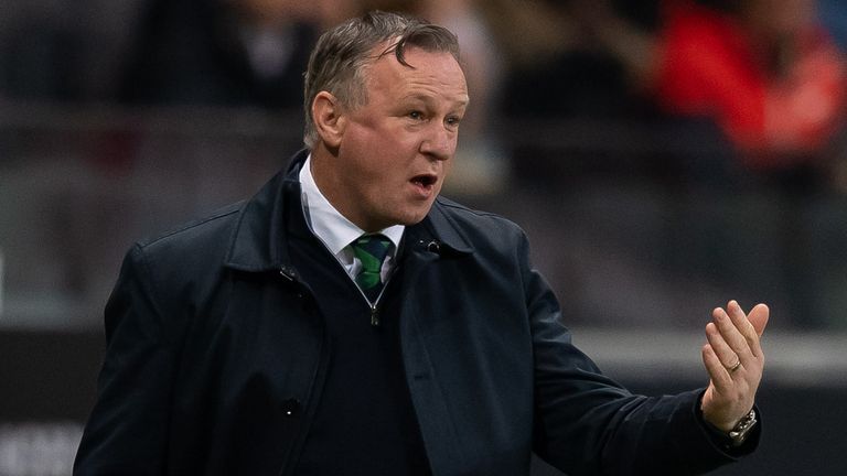 Northern Ireland&#39;s Euro 2020 play-off semi-final away in Bosnia could be played behind closed doors due to coronavirus